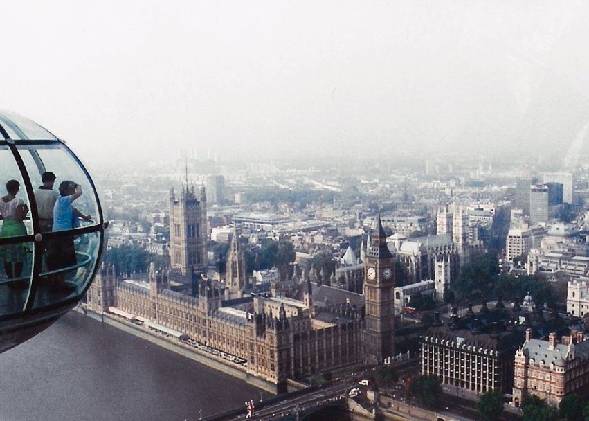 The London Eye photographed by Kate Ferguson