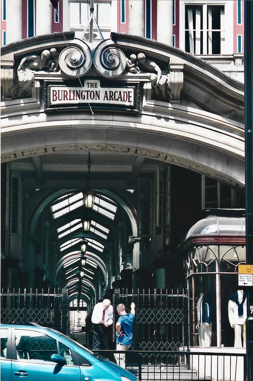 Burlington Arcade photographed by Kate Ferguson