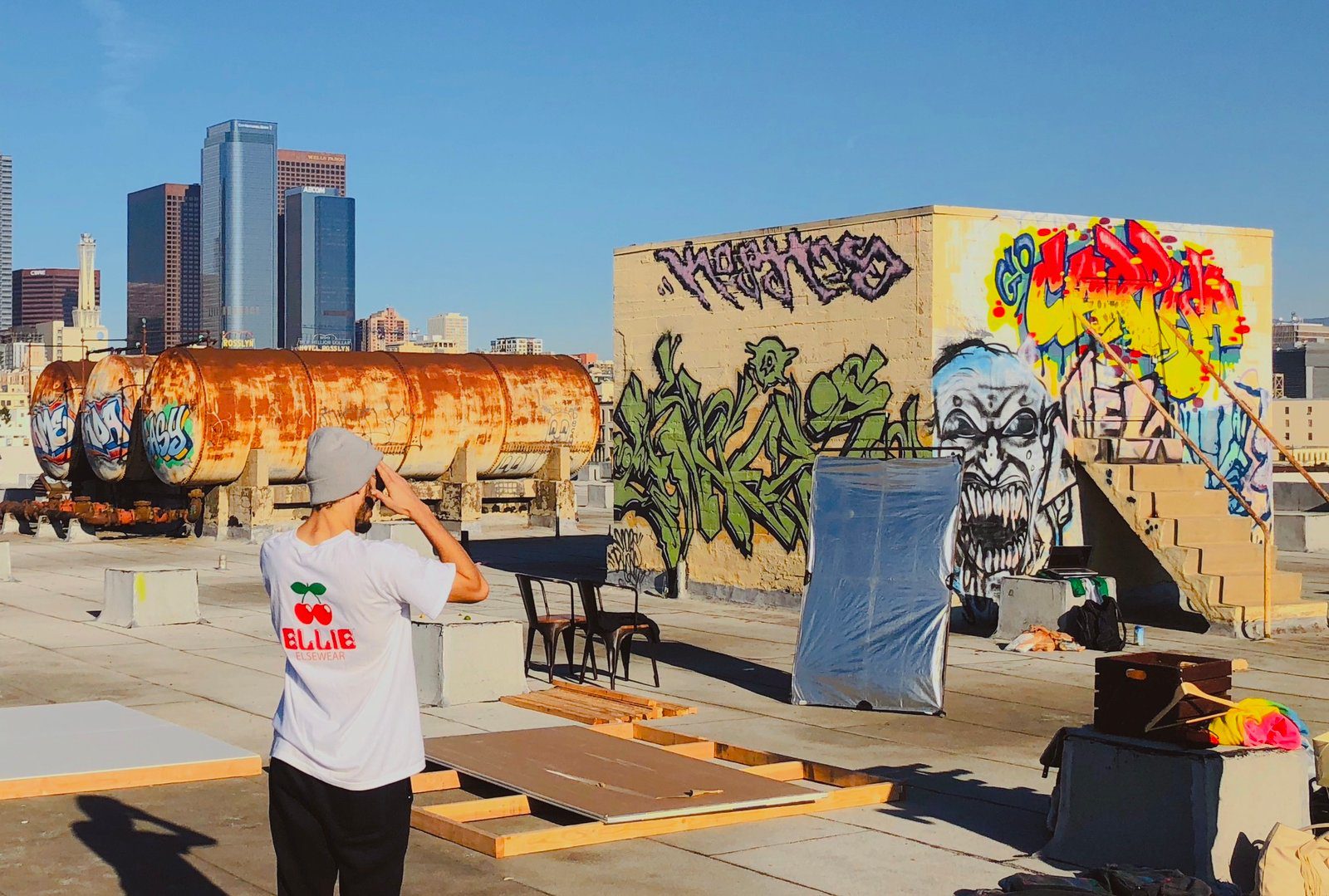 Strapped Media BTS Photography Los Angeles CA